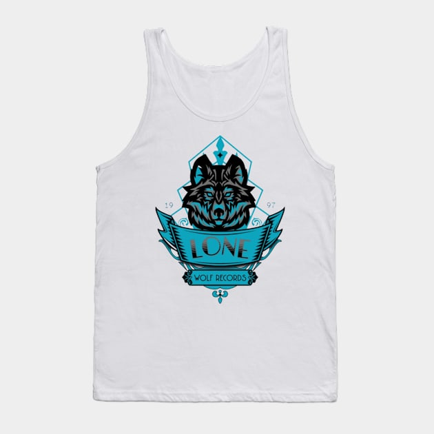 Lone Wolf Tank Top by CazzyShop